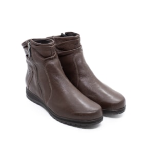 Bota Cano Curto Bottero Feminina Wood Bota Cano Curto Bottero Feminina Wood