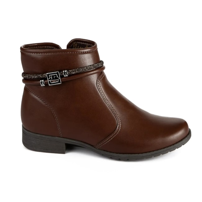 Bota Cano Curto Dakota Feminina Cafe