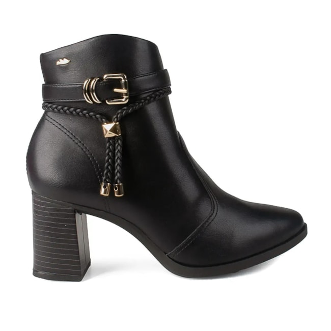 Bota Cano Curto Dakota Feminina Preto