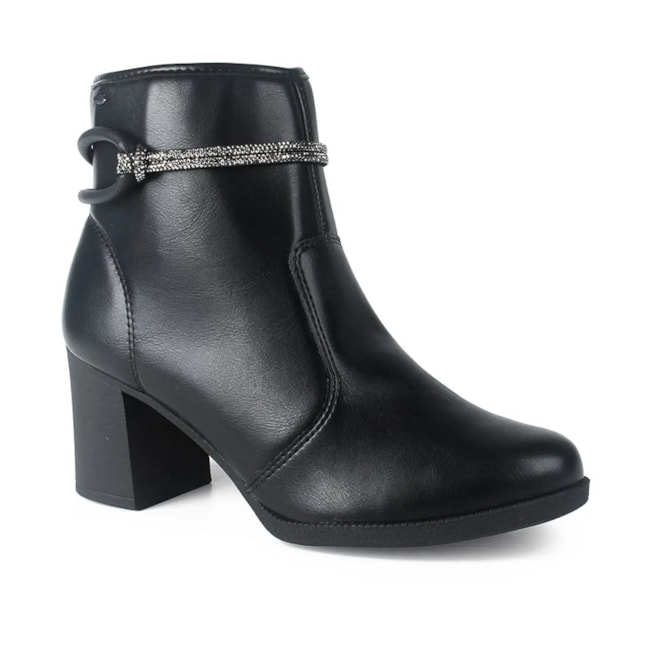 Bota Cano Curto Dakota Feminina Preto