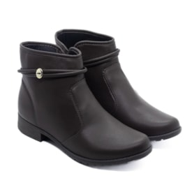 Bota Cano Curto Dakota Feminino Chocolate