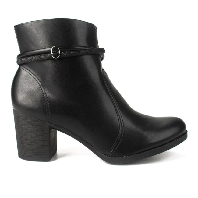 Bota Cano Curto Dakota Feminino Preto