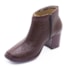 Bota Cano Curto J Gean Feminina Bordo Diva