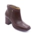Bota Cano Curto J Gean Feminina Bordo Diva