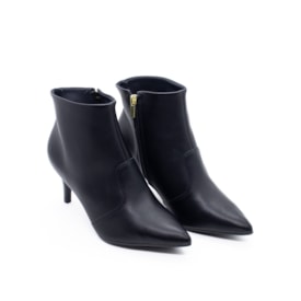 Bota Cano Curto Lu Resende Feminina Preto Bota Cano Curto Lu Resende Feminina Preto