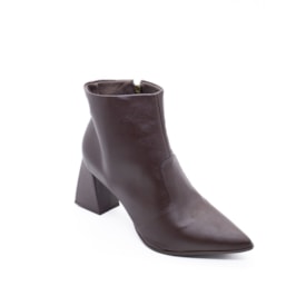 Bota Cano Curto Lu Rezende Feminina Cacau
