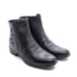 Bota Cano Curto Lu Rezende Feminina Preto