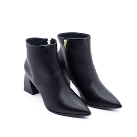 Bota Cano Curto Lu Rezende Feminina Preto