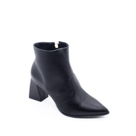 Bota Cano Curto Lu Rezende Feminina Preto