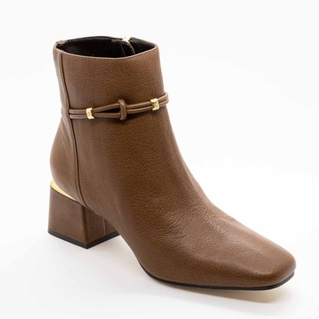 Bota Cano Curto Luz Da Lua Feminino  e Ambar Montenapoleone