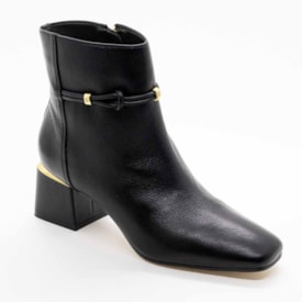 Bota Cano Curto Luz Da Lua Feminino  e Saara