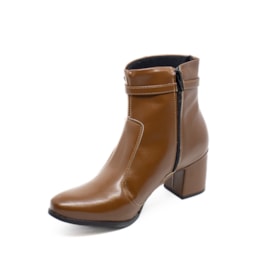 Bota Cano Curto Marina Carvalho Feminino Nogueira