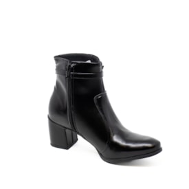 Bota Cano Curto Marina Carvalho Feminino Preto