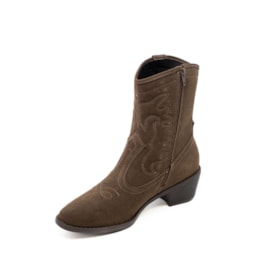 Bota Cano Curto Moleca Feminino Cacau