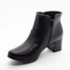 Bota Cano Curto Piccadilly Feminino Preto