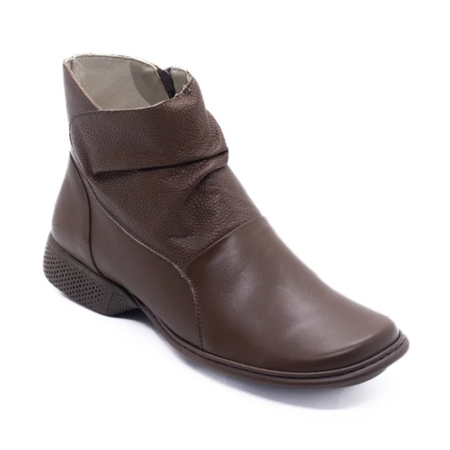 Bota Cano Curto Rasteira J Gean Feminina Mustang