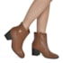 Bota Cano Curto Via Marte Feminina Caramelo