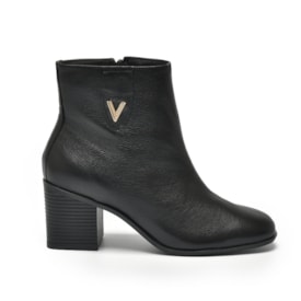 Bota Cano Curto Via Marte Feminina Preto