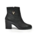 Bota Cano Curto Via Marte Feminina Preto