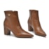 Bota Cano Curto Via Marte Feminino Caramelo
