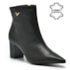 Bota Cano Curto Via Marte Feminino Preto
