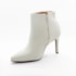 Bota Cano Curto Vizzano Feminina Branco Off