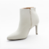 Bota Cano Curto Vizzano Feminina Branco Off
