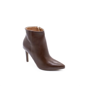 Bota Cano Curto Vizzano Feminina Cafe