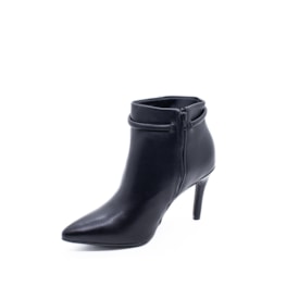 Bota Cano Curto Vizzano Feminina Preto