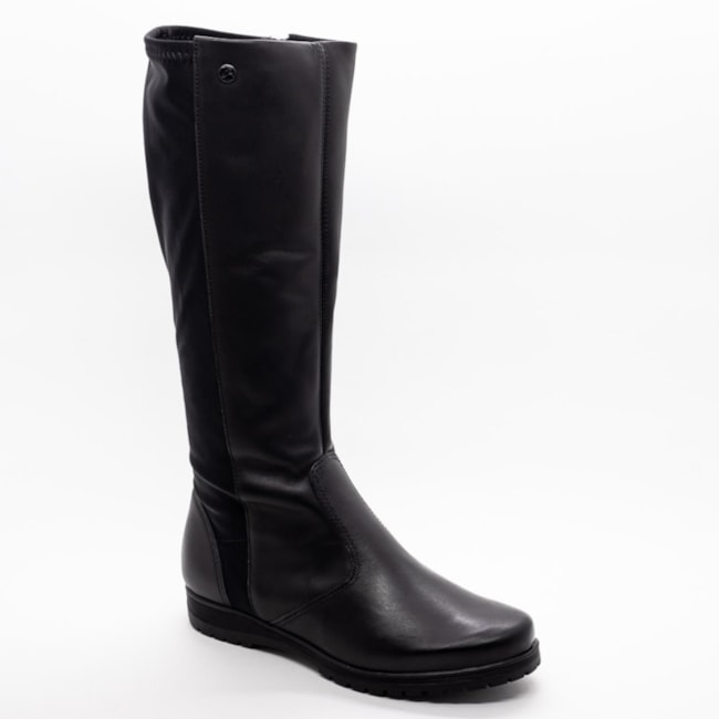 Bota Cano Longo Bottero Feminina Preto