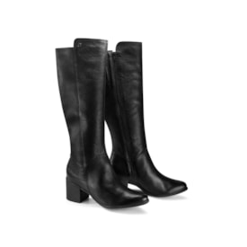 Bota Cano Longo Bottero Feminina Preto