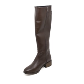 Bota Cano Longo Salto Baixo Beira Rio Feminina Cafe