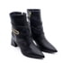 Bota Cano Médio Lu Resende Feminina Preto
