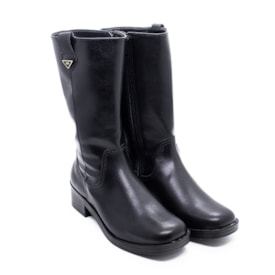 Bota Cano Médio Via Marte Feminina Preto