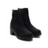 Bota Coturno Bebecê  Salto Tratorado Feminino Preto