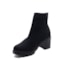 Bota Coturno Bebecê  Salto Tratorado Feminino Preto