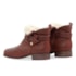 Bota Coturno Bottero De Couro Burnish Feminino Wood