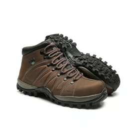 Bota De  Segurança  Cano Alto Macboot Masculina Oil Brown