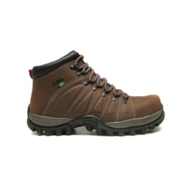 Bota De  Segurança  Cano Alto Macboot Masculina Oil Brown