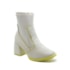 Bota Moleca Cano Medio Feminina Branco Off