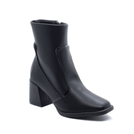 Bota Moleca Cano Medio Feminina Preto