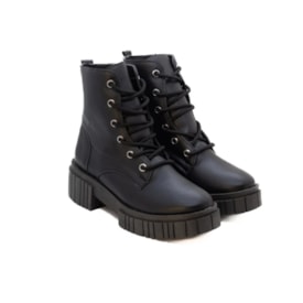 Bota Salto Medio Danny Feminino Preto