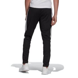Calça Adidas Aeroready Sereno Slim Tapered Cut 3-Srtipes Preto