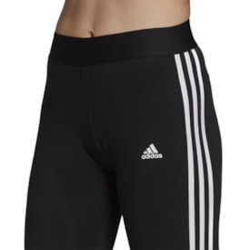 Calça Legging Adidas Essentials 3-Stripes Feminina Preto