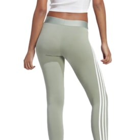 Calça Legging Longa Adidas Feminina Verde