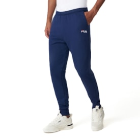 Calça Moletom Classic Fila Masculina Marinho