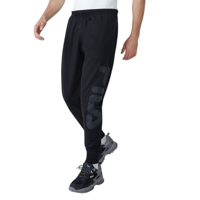 Calça Poliester Fila Masculino Preto