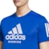 Camisa Adidas Aeroready Graphics In-Line Running Azul Royal