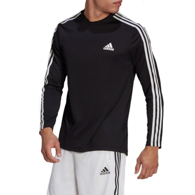 Camisa Adidas Designed To Move Aeroready 3-Stripes Masculino Diversas