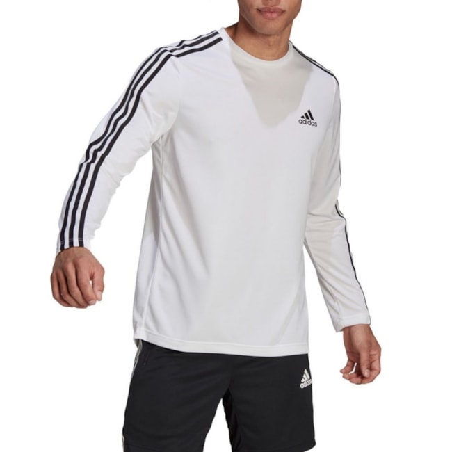 Camisa Adidas Designed To Move Aeroready 3-Stripes Masculino Diversas